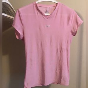 Pink Under Armor Shirt Size L
